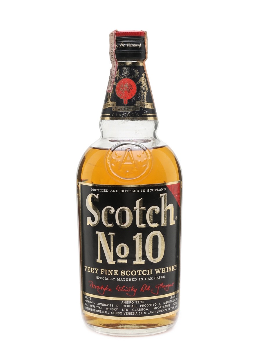 Scotch No.10 Lot 32026 Buy/Sell Blended Whisky Online