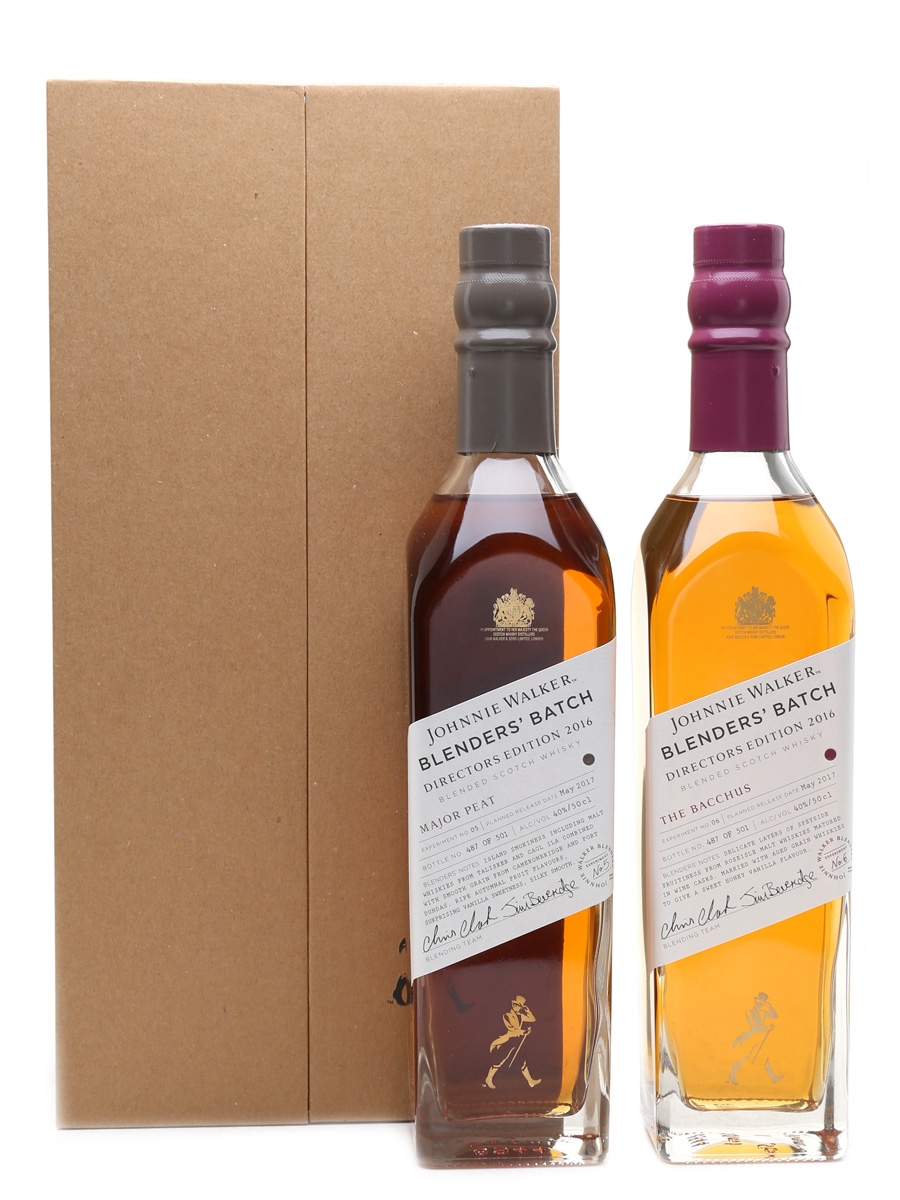 Johnnie Walker Blenders' Batch 4本セット Johnnie Walker Blenders' Batch series grows | Scotch Whisky
