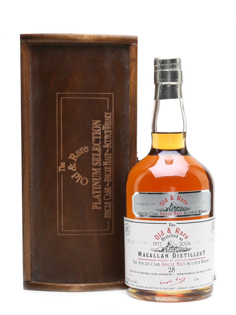 Macallan 1977 28 Year Old Old & Rare Platinum Selection 70cl / 49.2%