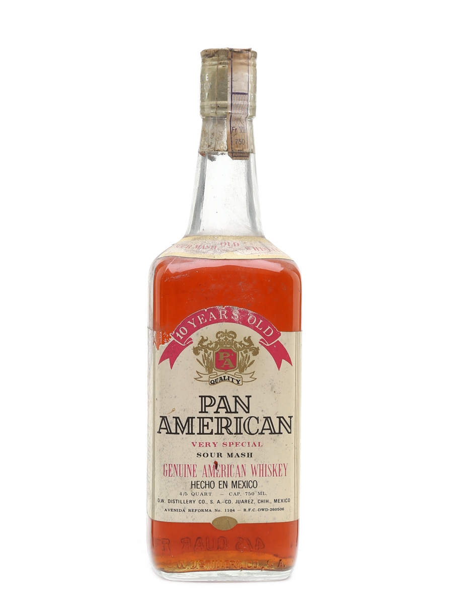 Pan American 10 Year Old Bottled 1980s - Kaifer 75cl / 43%