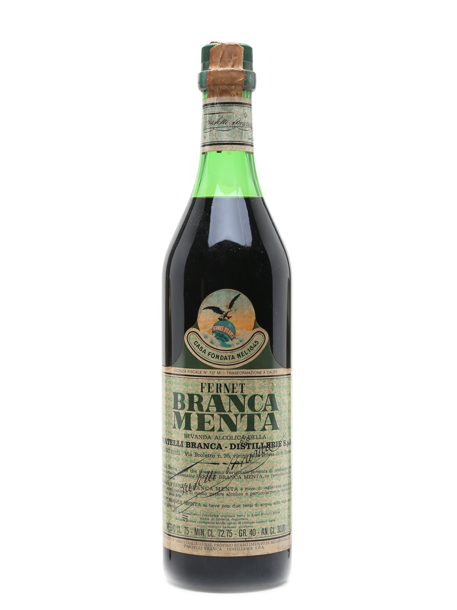 Fernet Branca Menta - Lot 31980 - Buy/Sell Liqueurs Online