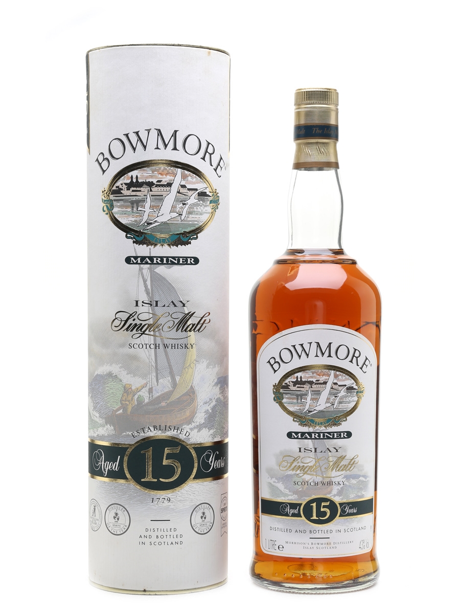 Bowmore 15 Year Old Mariner Old Presentation 100cl / 43%