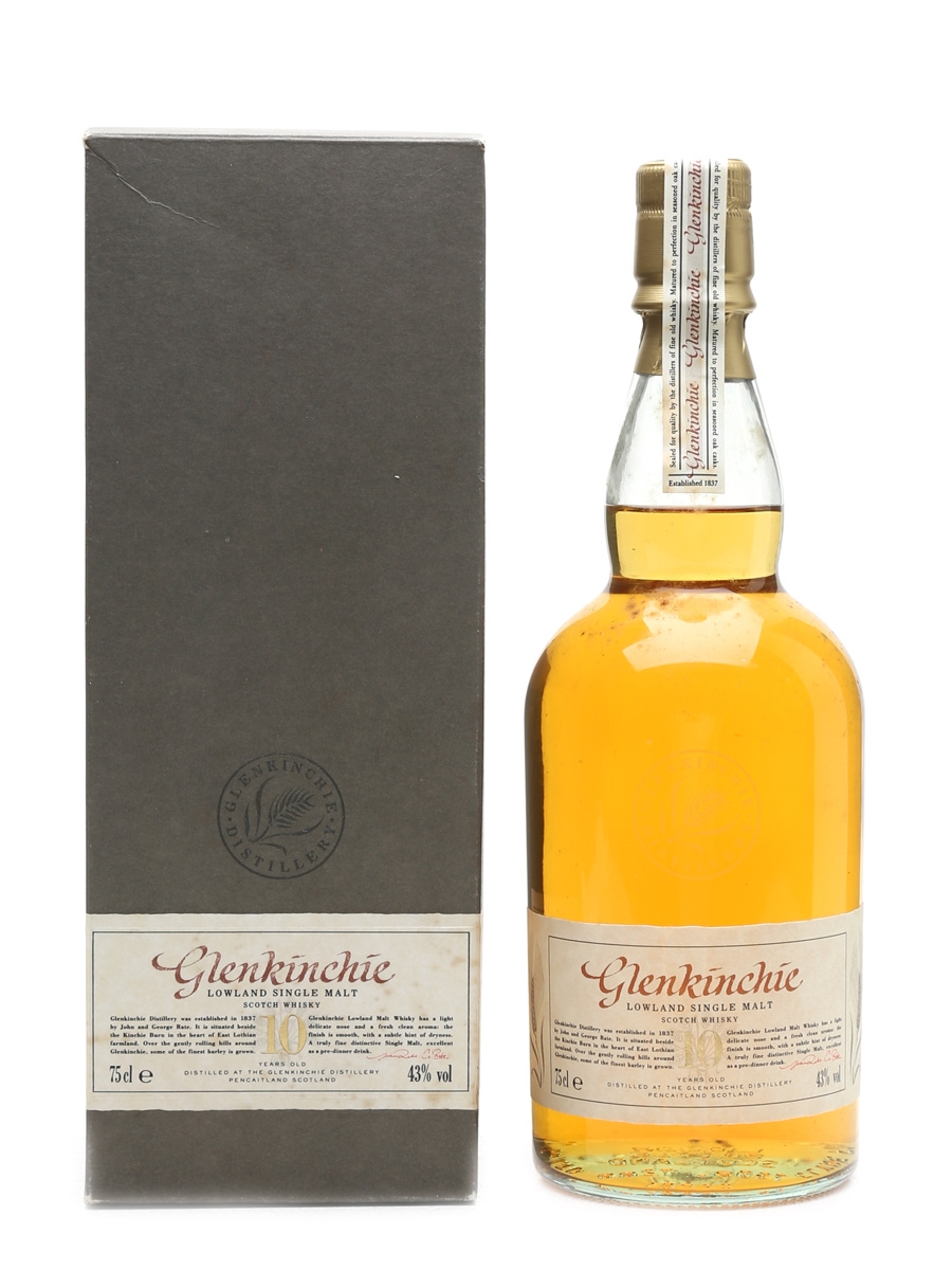 Glenkinchie 10 Year Old Bottled 1980s 75cl / 43%