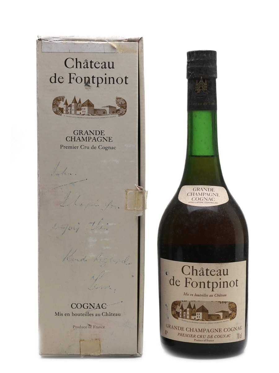 Frapin Chateau De Fontpinot Bottled 1970s 70cl / 41%