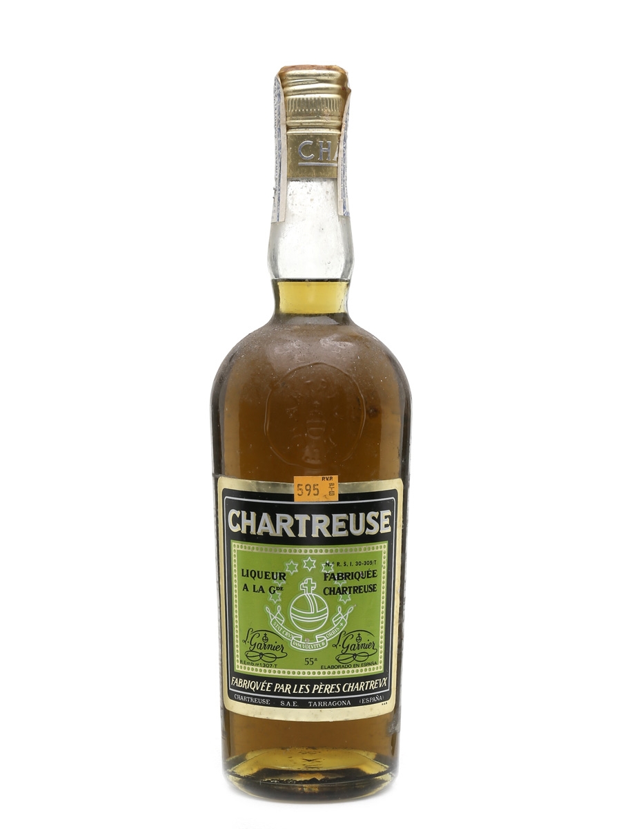 Chartreuse Green Bottled 1970s - Tarragona 70cl / 55%