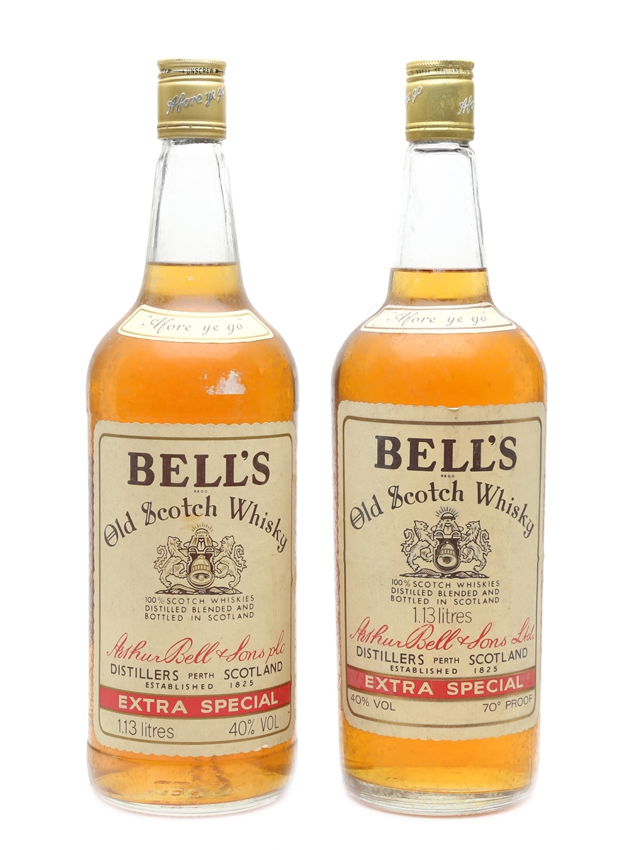 Bell's Extra Special Bottled 1970s-1980s 2 x 113cl / 40%