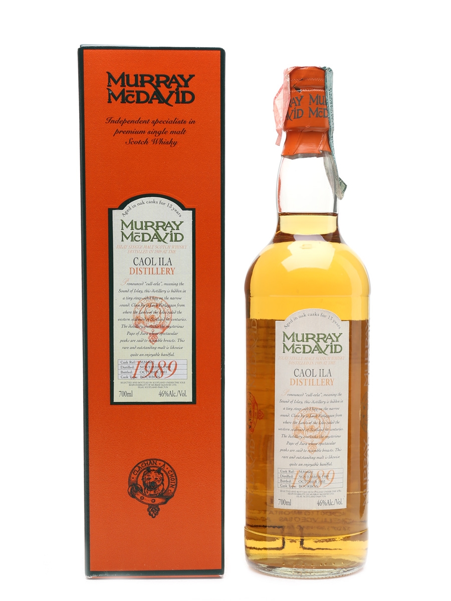 Caol Ila 1989 13 Year Old Bottled 2003 - Murray McDavid 70cl / 46%