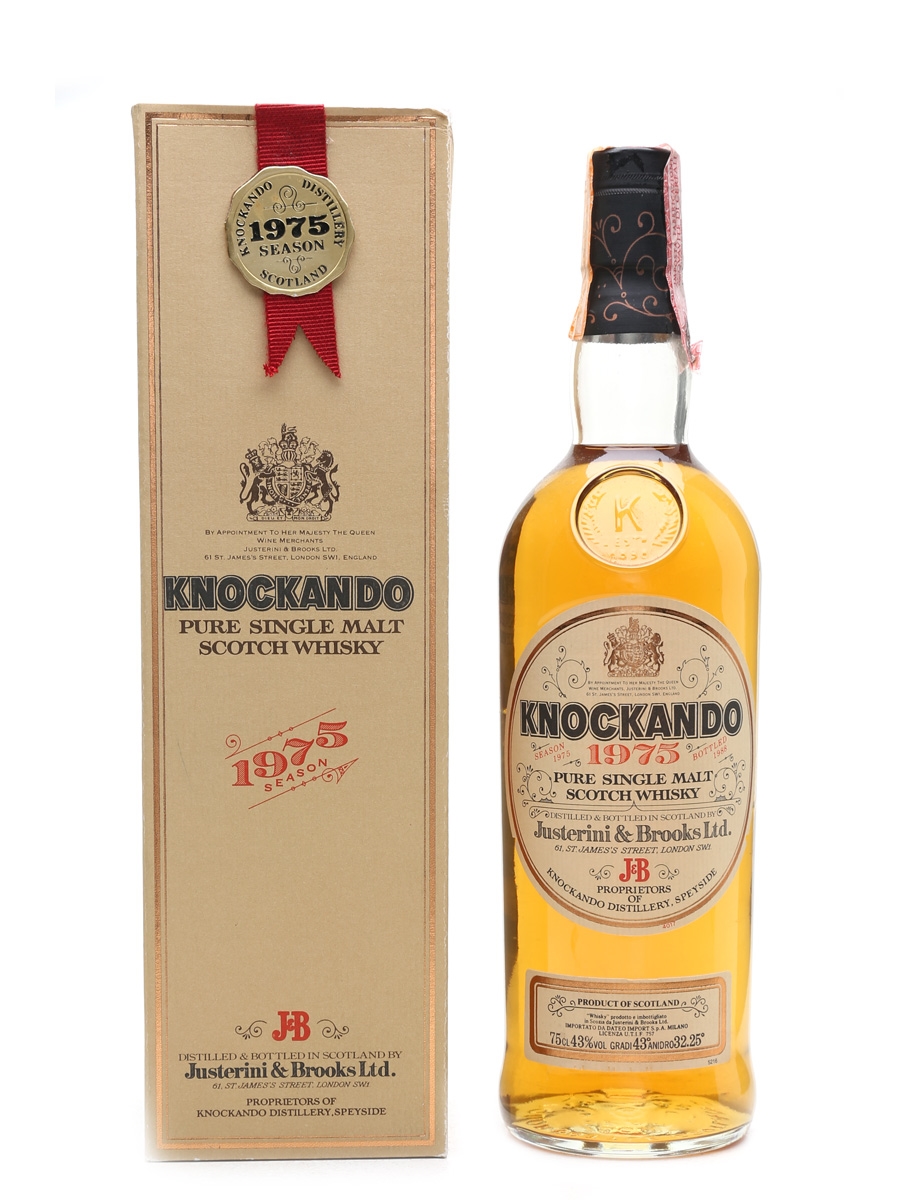 Knockando 1975 Bottled 1988 - Dateo Import 75cl / 43%