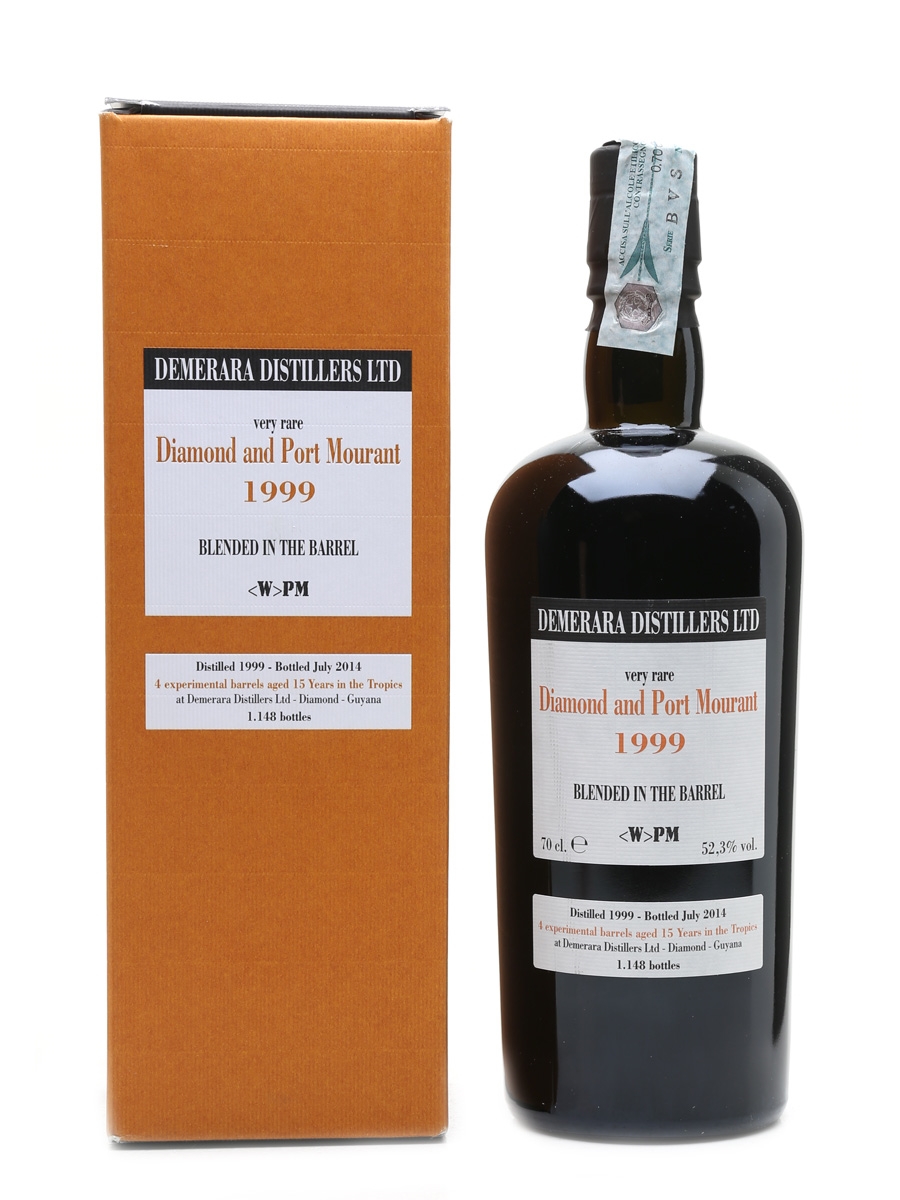 Diamond And Port Mourant 1999 Rum 15 Year Old - Velier 70cl / 52.3%