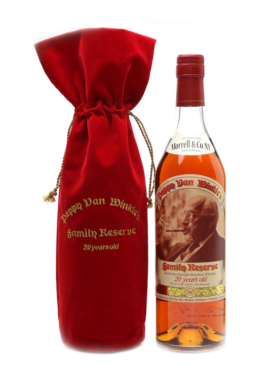 Pappy Van Winkle's Family Reserve 20年 Pappy Van Winkle's 20 Year Old Family Reserve - Lot 34654 - Buy