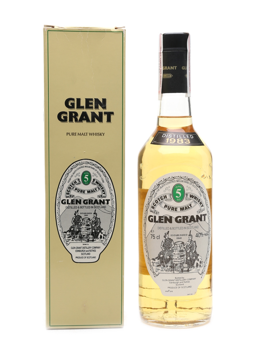 Glen Grant 1983 5 Year Old 75cl / 40%