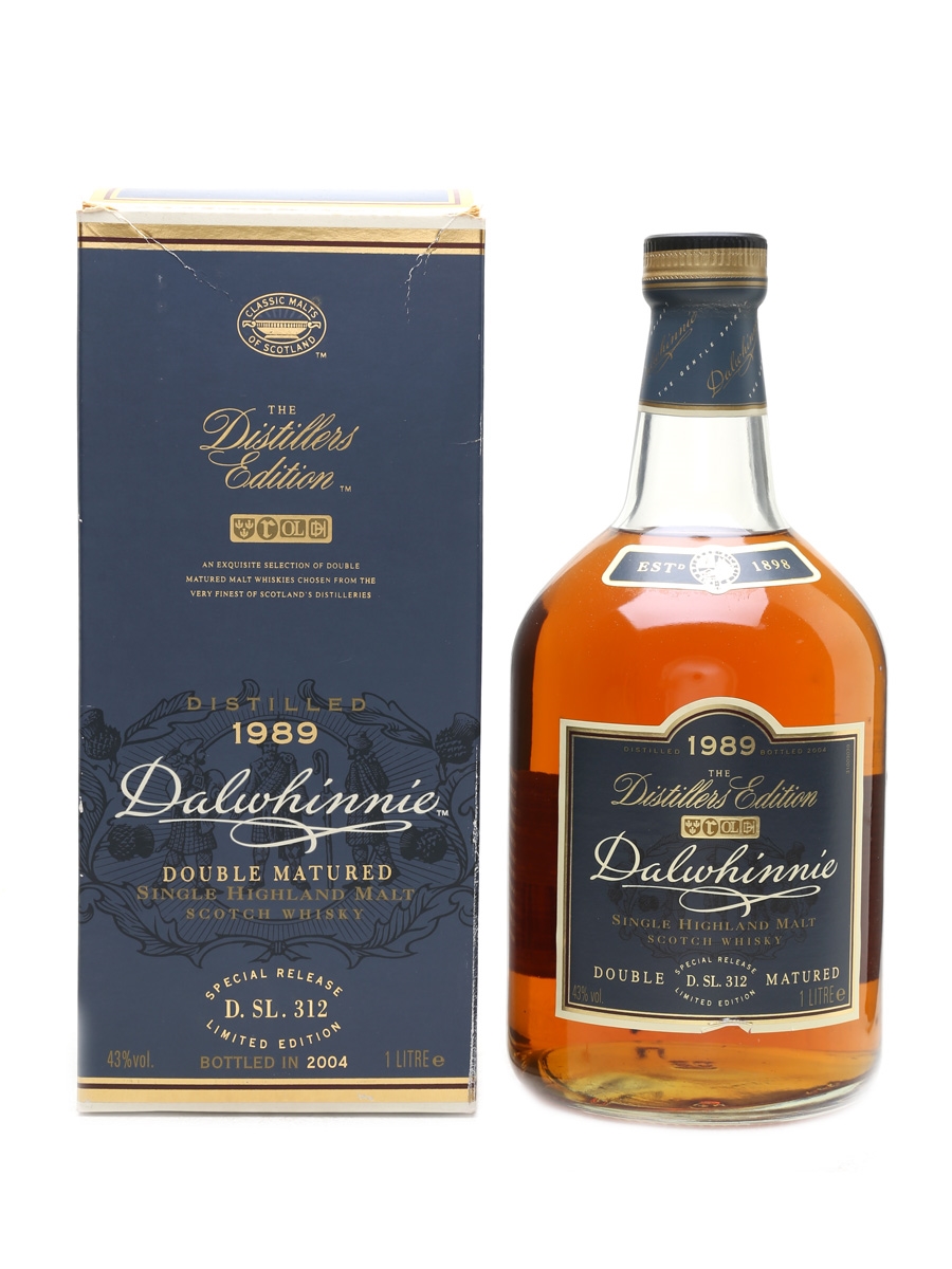 Dalwhinnie 1989 Distillers Edition Bottled 2004 - Double Matured 100cl / 43%