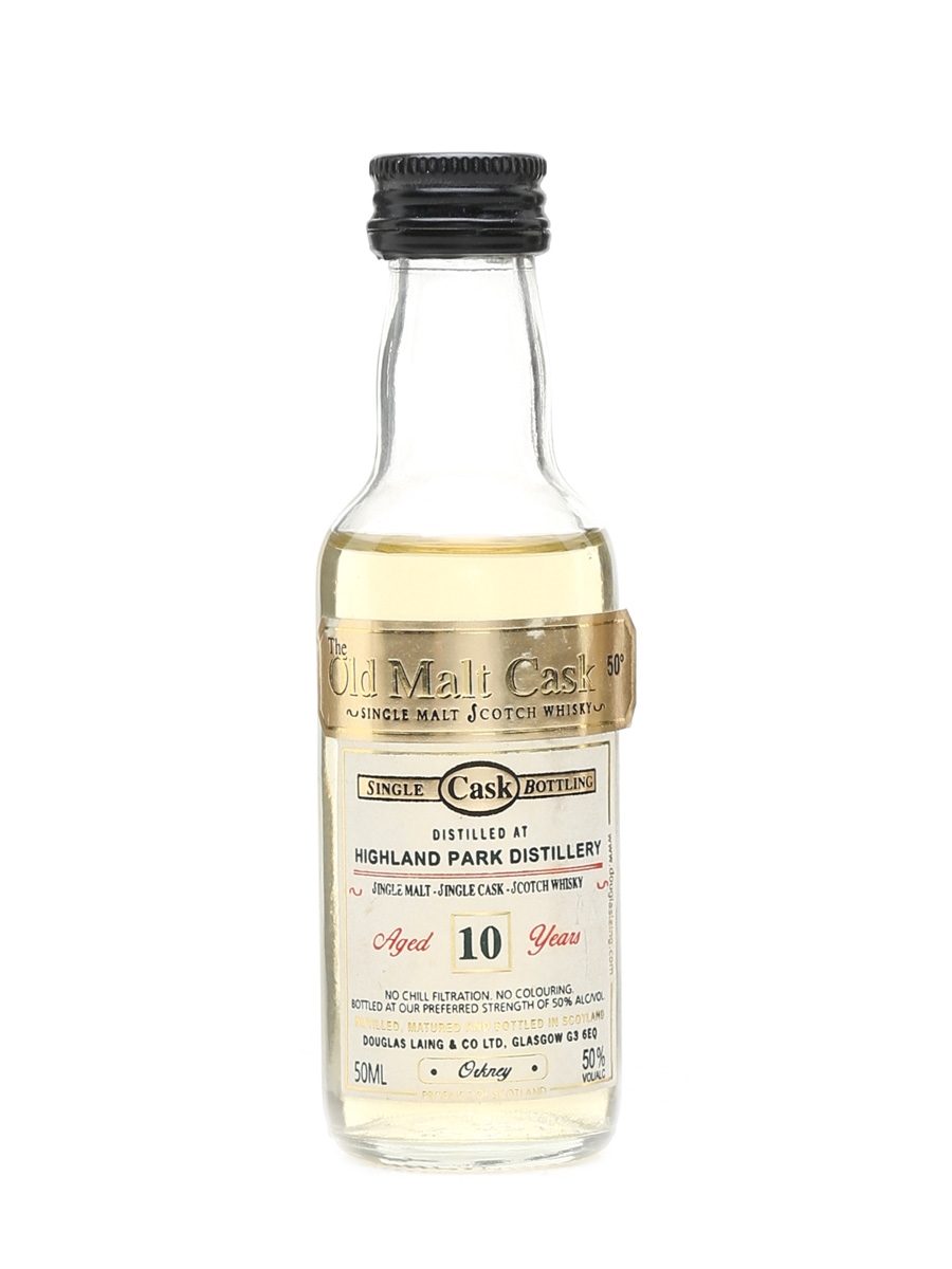 Highland Park 10 Year Old Old Malt Cask - Douglas Laing 5cl / 50%