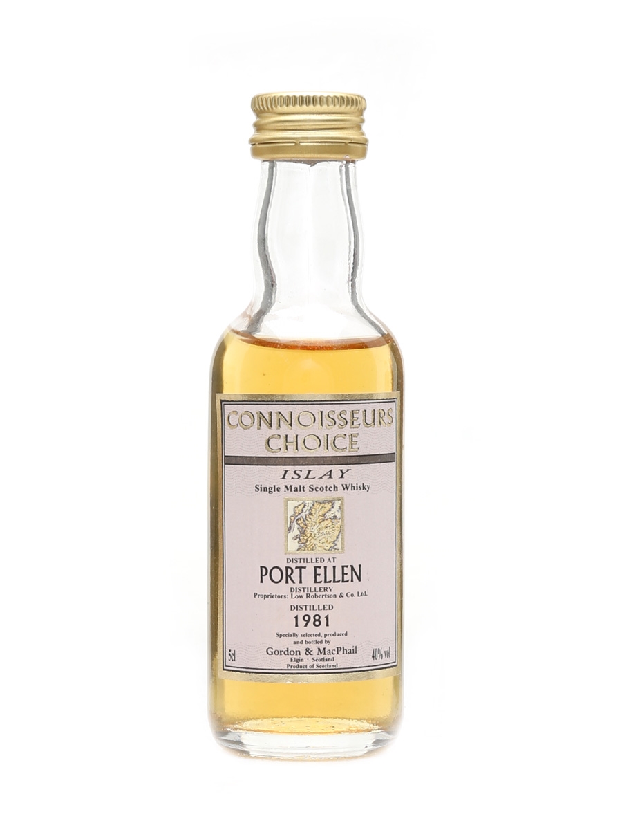 Port Ellen 1981 Connoisseurs Choice Bottled 1990s-2000s - Gordon & MacPhail 5cl / 40%