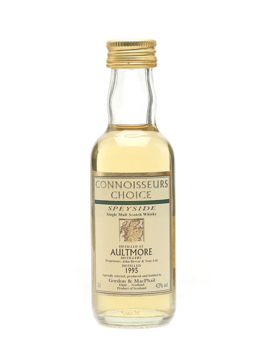 Aultmore 1995 Connoisseurs Choice Bottled 2000s - Gordon & MacPhail 5cl / 43%