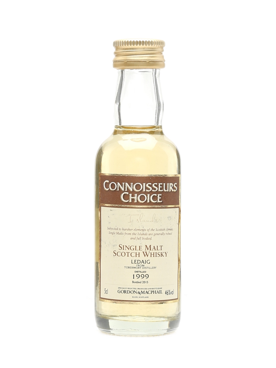 Ledaig 1999 Connoisseurs Choice Bottled 2015 - Gordon & MacPhail 5cl / 46%