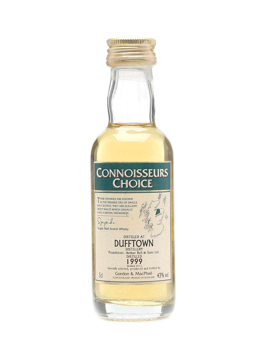 Dufftown 1999 Connoisseurs Choice Bottled 2000s - Gordon & MacPhail 5cl / 43%
