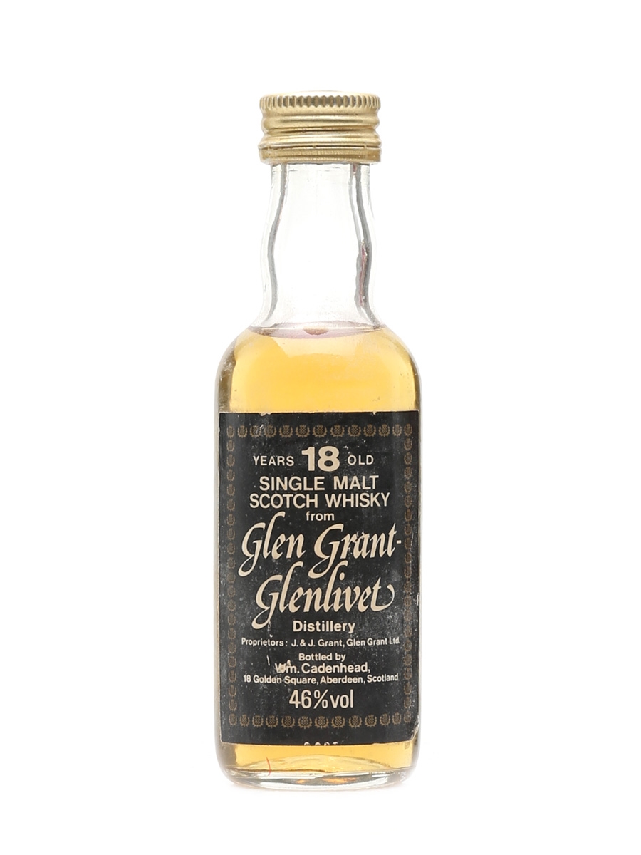 Glen Grant Glenlivet 18 Year Old Cadenhead's 5cl / 46%