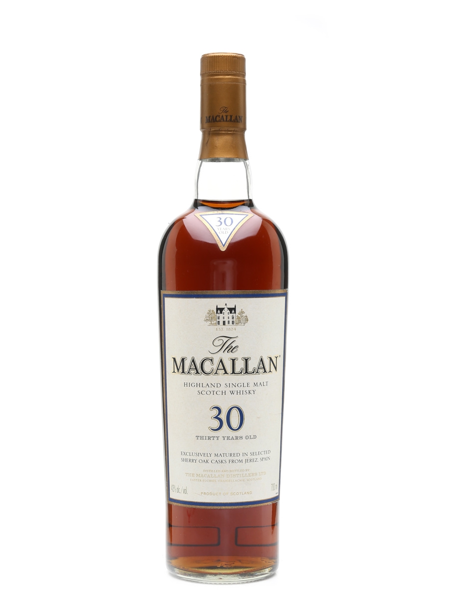 Macallan 30 Year Old Sherry Cask Old Presentation - Asia & Australasia 70cl / 43%