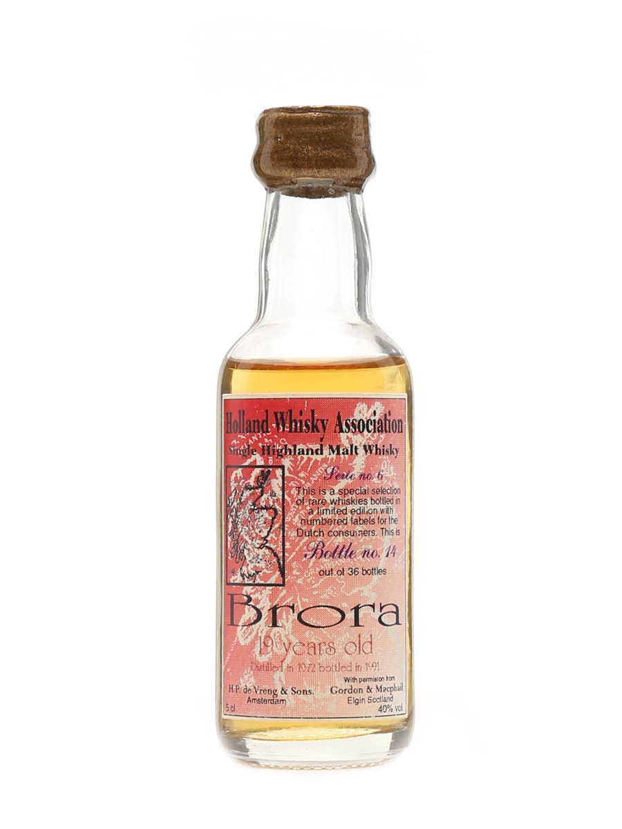 Brora 1972 19 Year Old - Holland Whisky Association 5cl / 40%