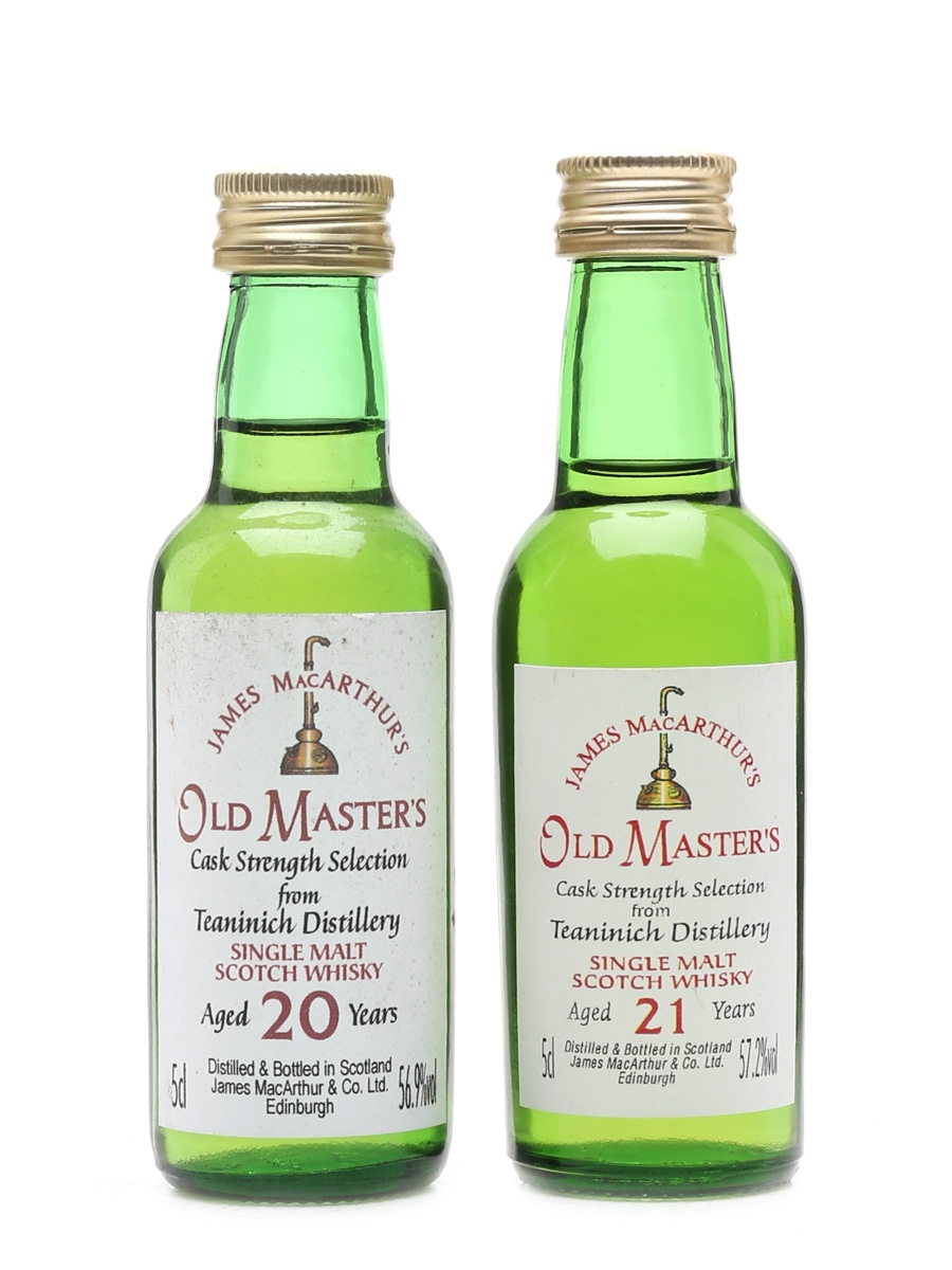 Teaninich 20 & 21 Year Old James MacArthur's 2 x 5cl