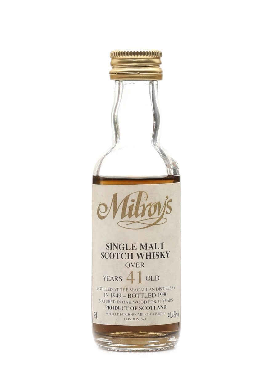 Macallan 1949 41 Year Old - Milroy's 5cl / 40.4%