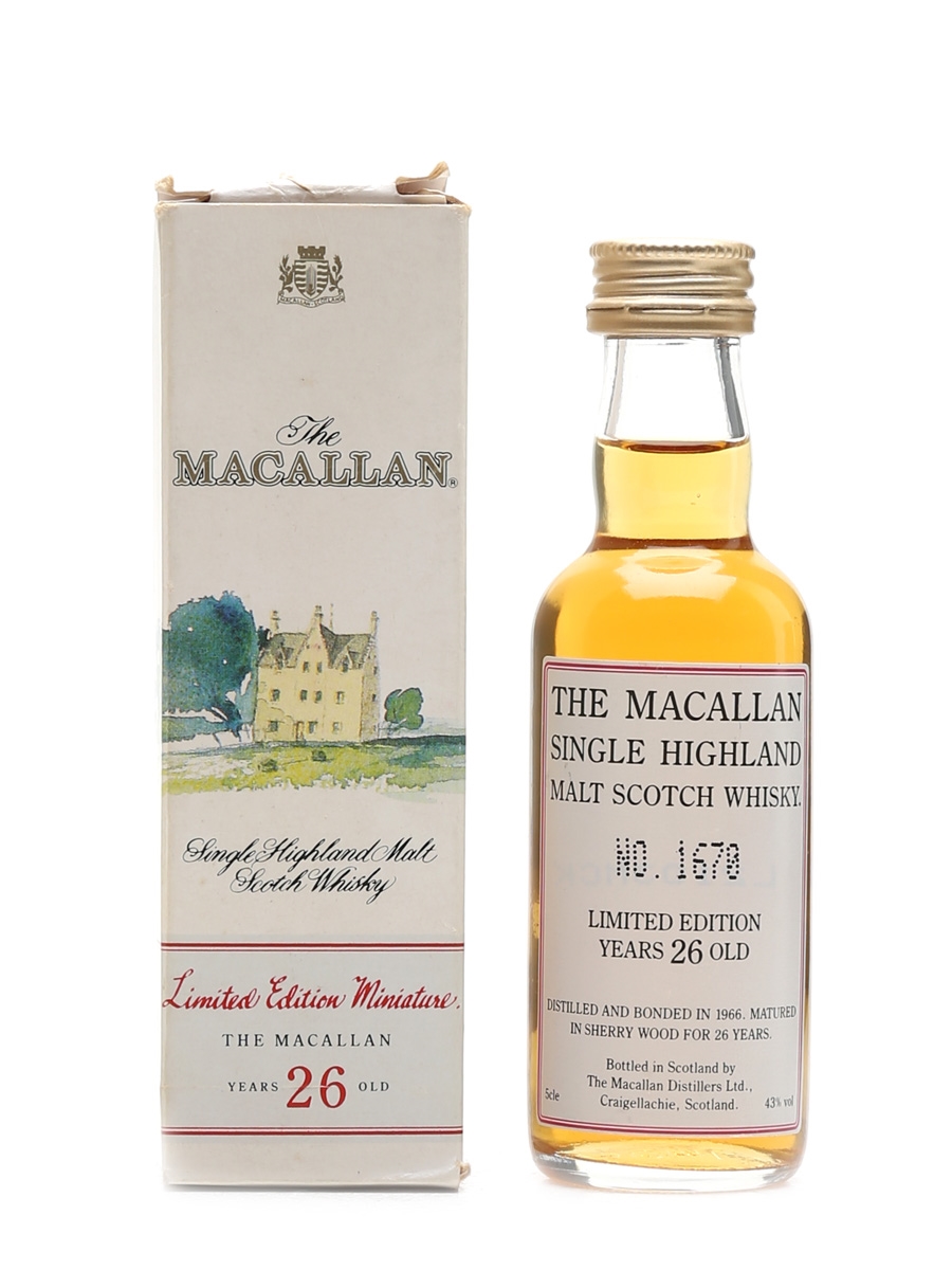 Macallan 1966 26 Year Old 5cl / 43%