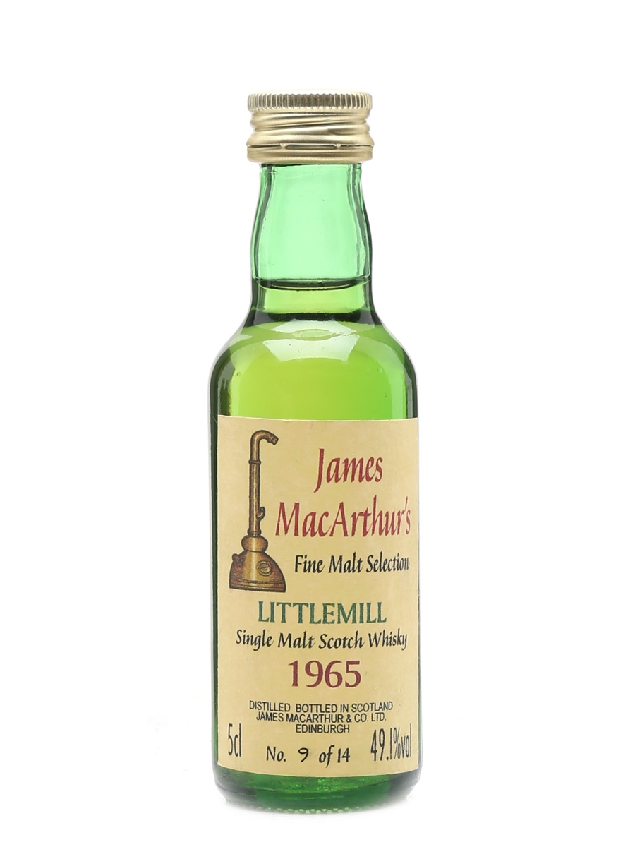 Littlemill 1965 James MacArthur's 5cl / 49.1%