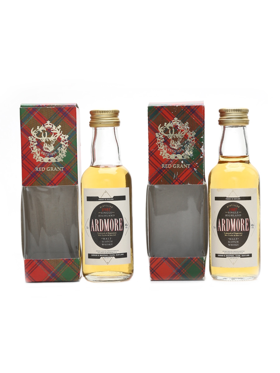 Ardmore 1981 & 1987 Gordon & MacPhail 2 x 5cl / 40%