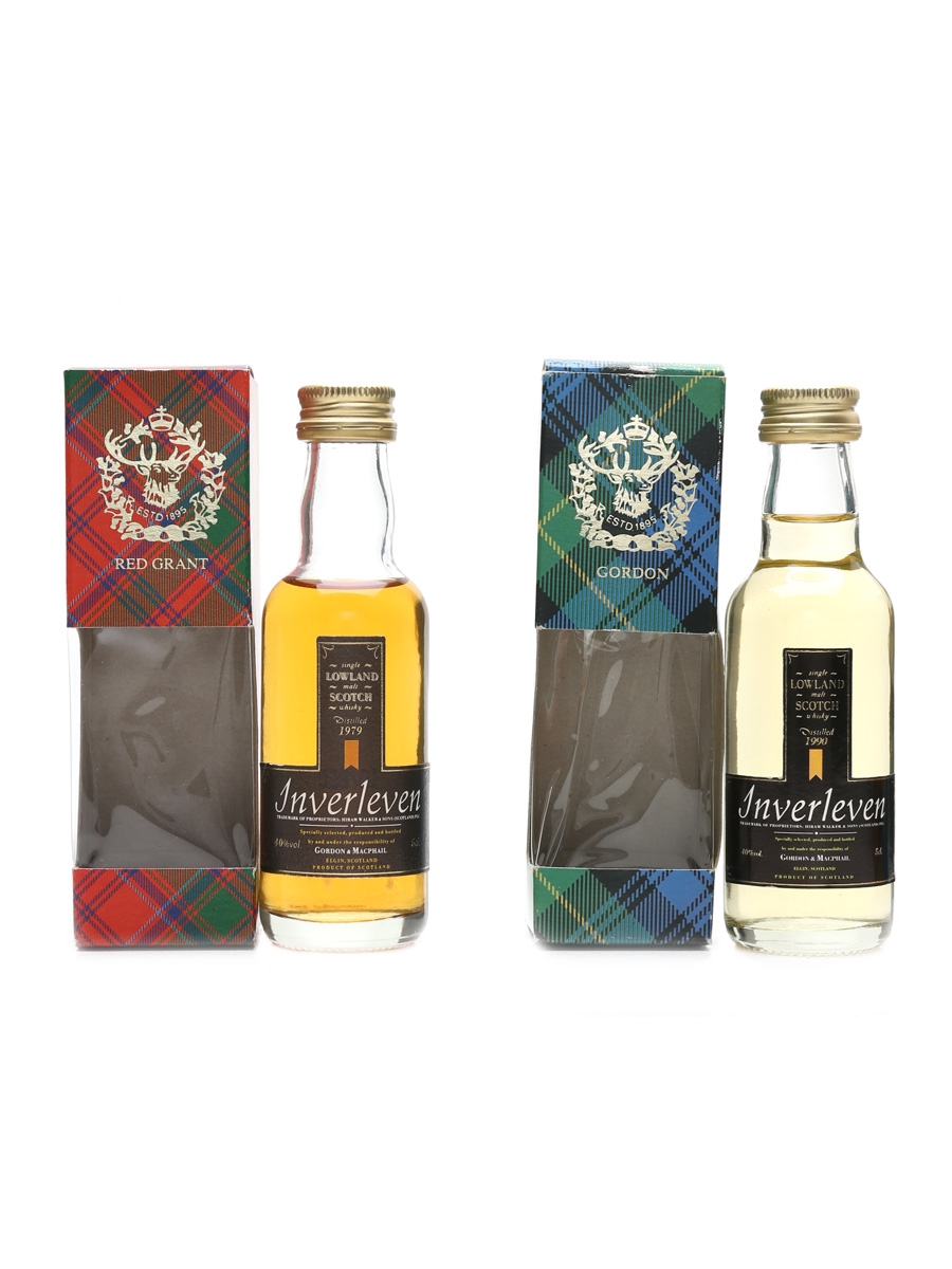 Inverleven 1979 & 1990 Gordon & MacPhail 2 x 5cl / 40%