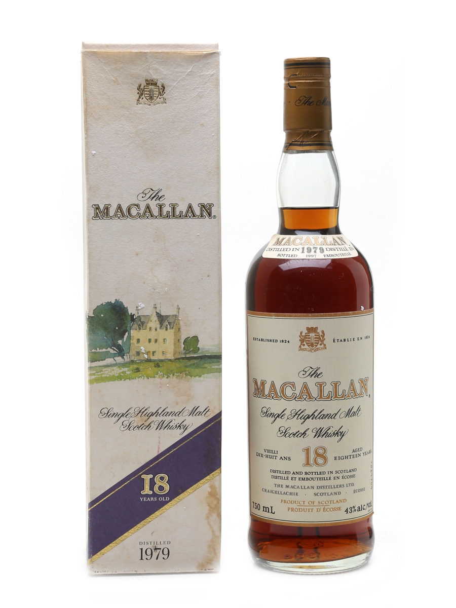Macallan 1979 18 Year Old - Canadian Market 75cl / 43%