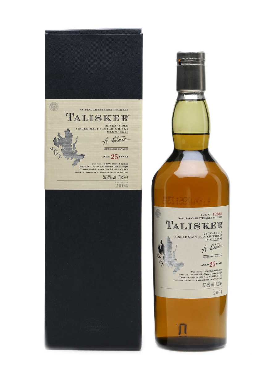 Talisker 25 Years Old Bottled 2004 70cl
