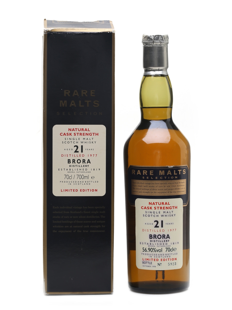 Brora 1977 21 Year Old Bottled 1998 - Rare Malts Selection 70cl / 56.9%