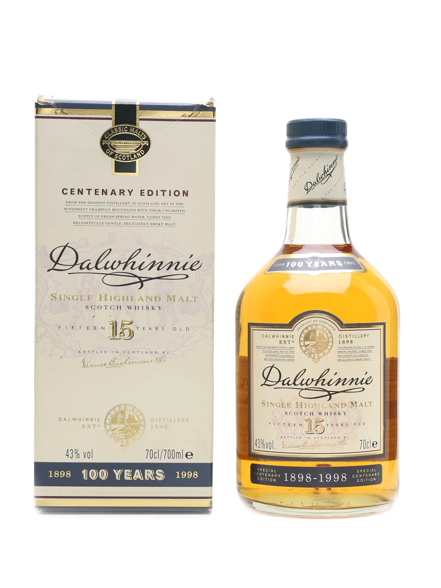 Dalwhinnie 15 Year Old 100 Years Centenary Edition 70cl / 43%
