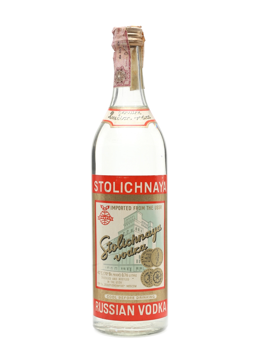 Stolichnaya Bottled 1970s - Ferraretto 76cl / 40%