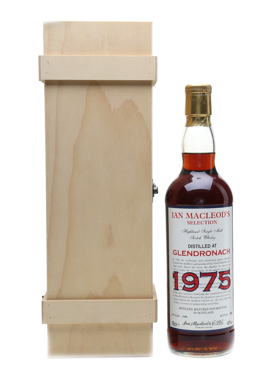 Glendronach 1975 Bottled 2009 - Ian Macleod 70cl / 43%