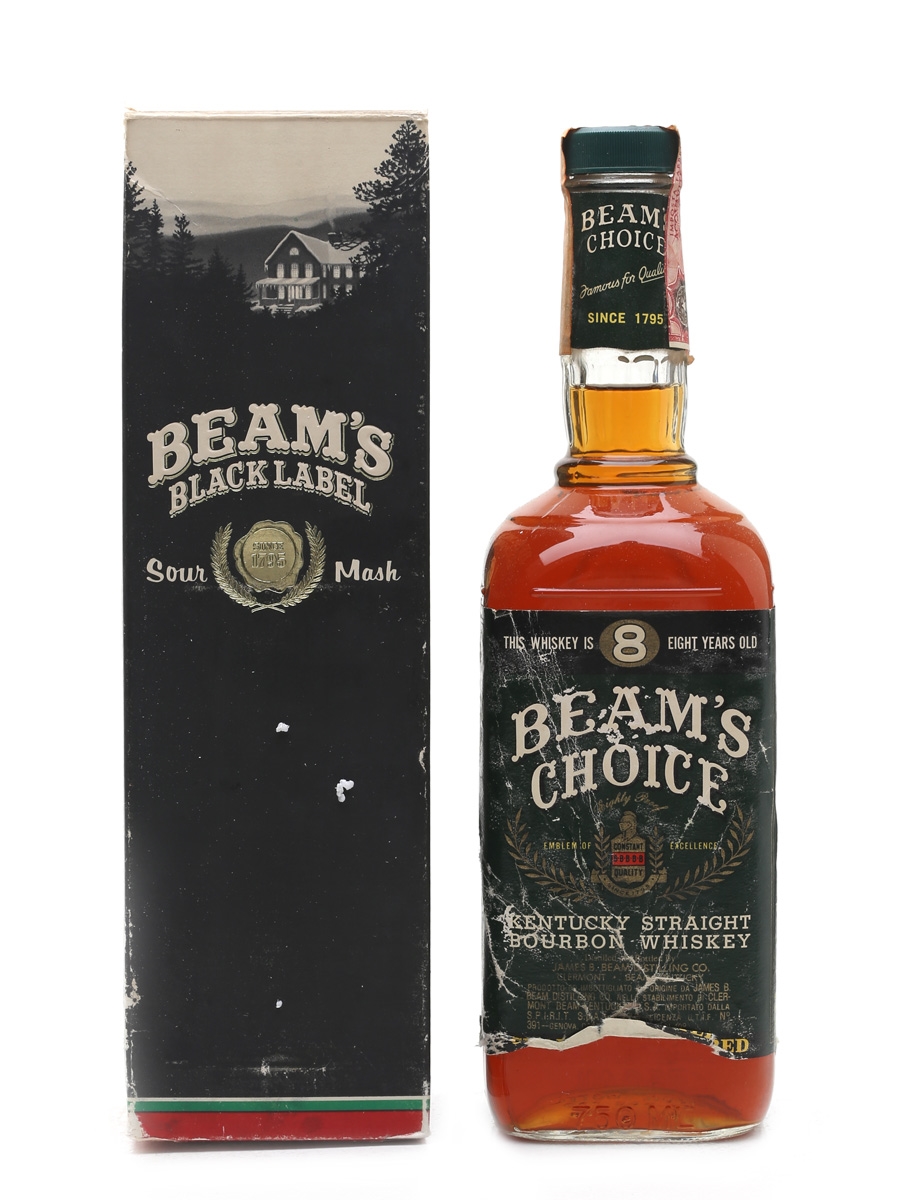 Beam's Choice 8 Year Old Bottled 1980s - Spirit 75cl / 40%
