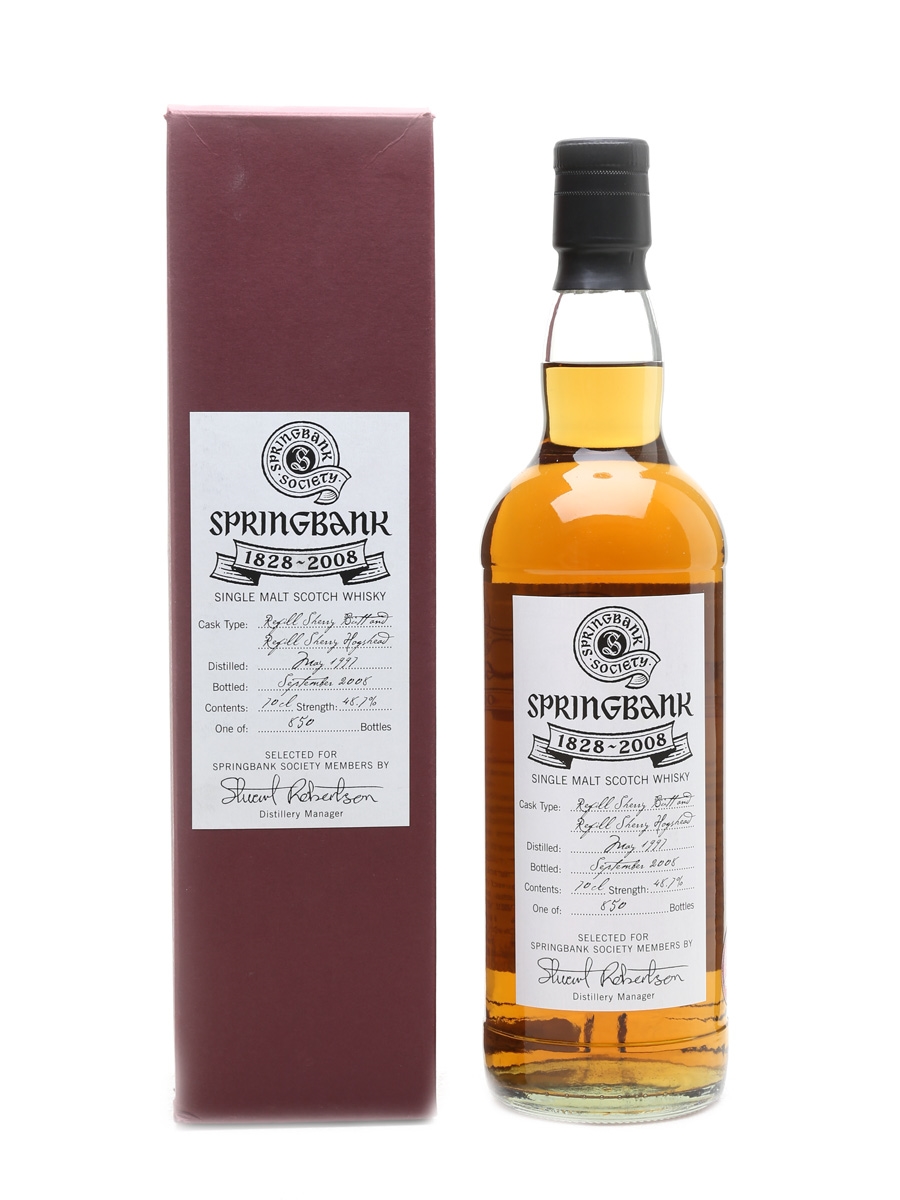 Springbank 1997 180th Anniversary 70cl / 48.7%