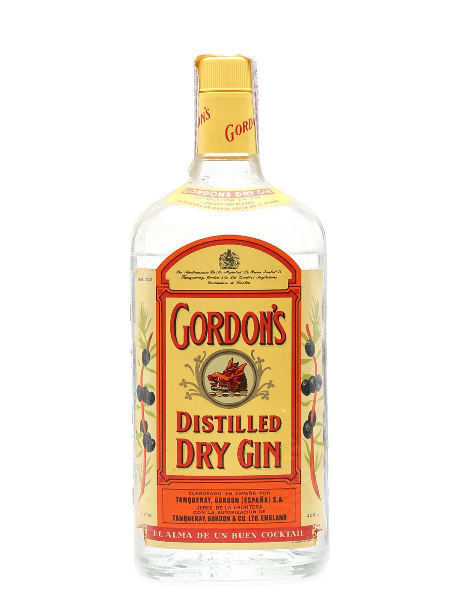Gordon's Dry Gin 750ml 40% 1957年製 Gordon´s Dry Gin 750ml 40% 1957年製
