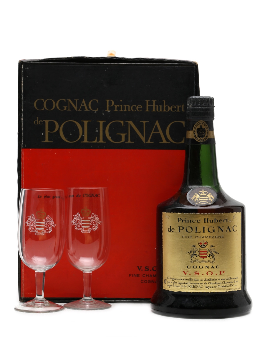 Prince Hubert de Polignac VSOP Cognac Bottled 1970s 75cl