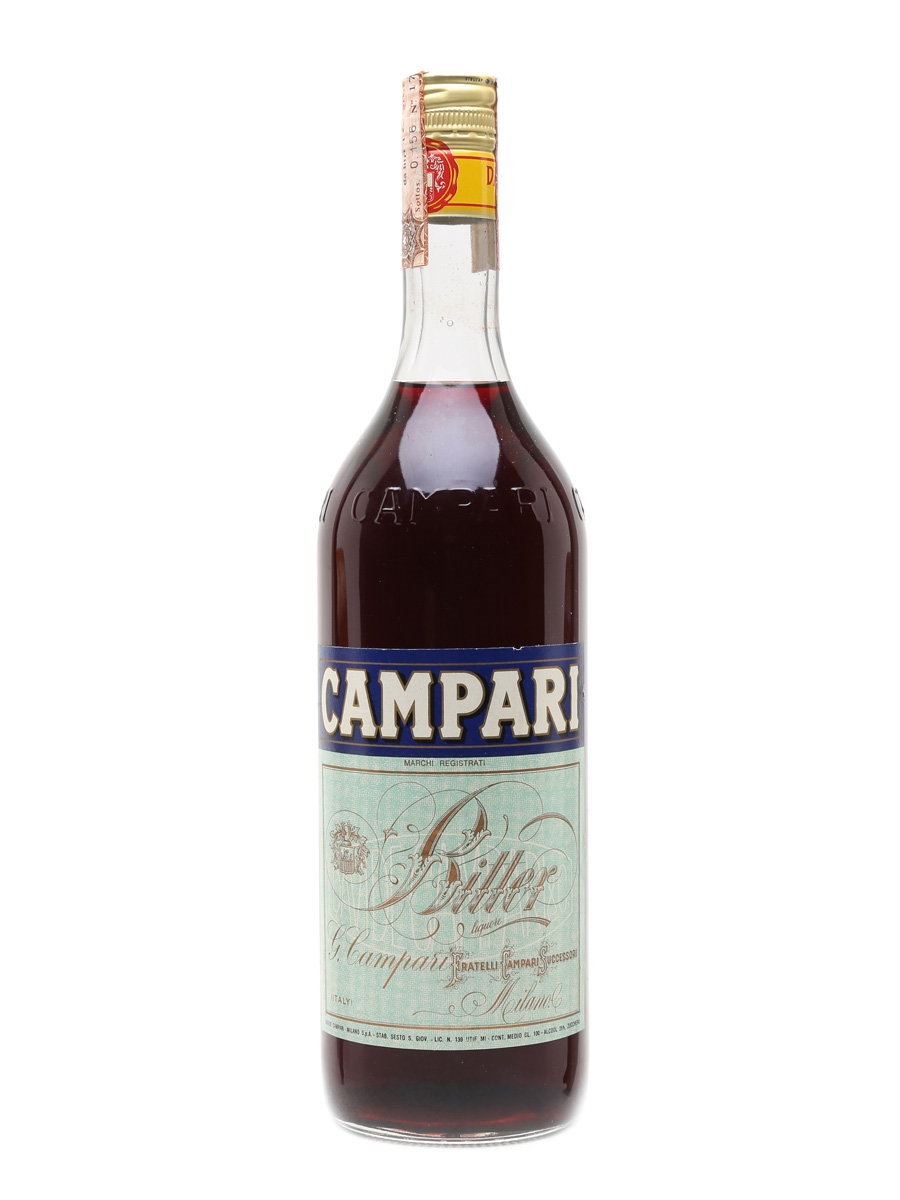 Campari Bitter Bottled 1980s 100cl / 24%