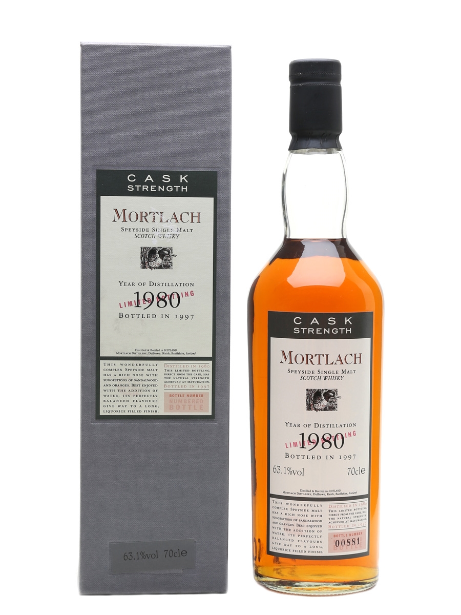 Mortlach 1980 Botled 1997 - Flora & Fauna 70cl / 63.1%