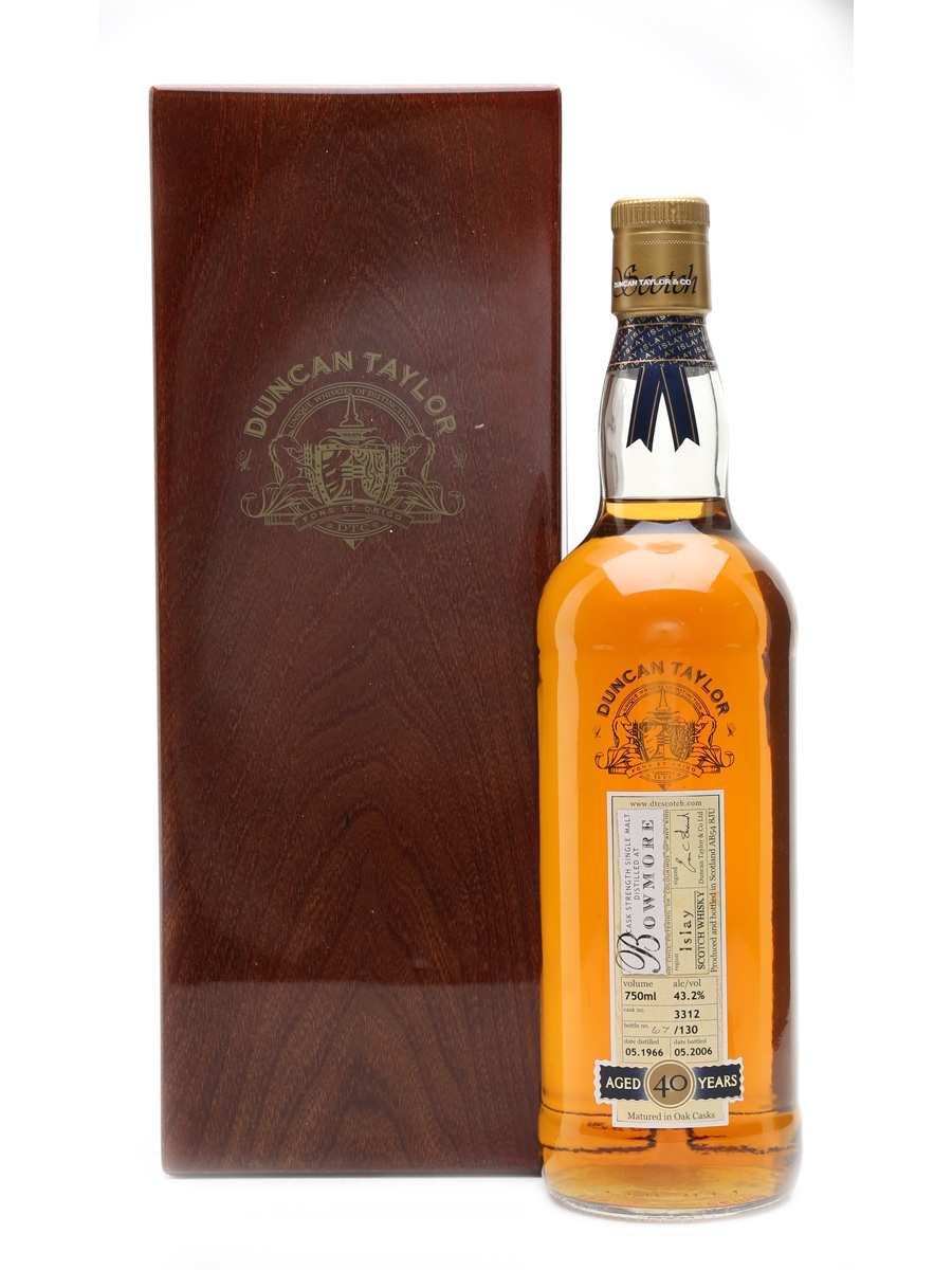 Bowmore 1966 40 Year Old - Duncan Taylor 75cl / 43.2%