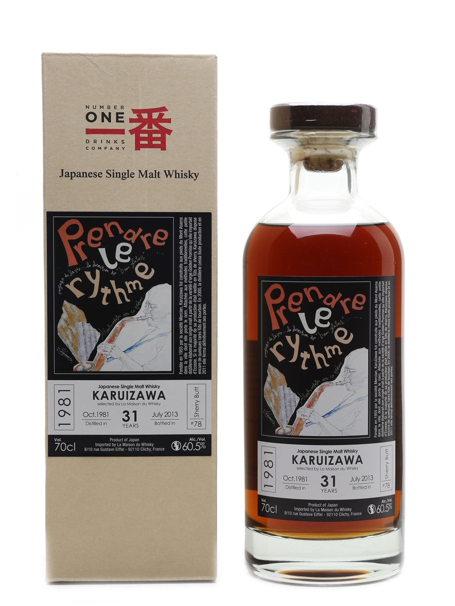Karuizawa 1981 Cask #78 Bottled 2013 - La Maison Du Whisky 70cl / 60.5%