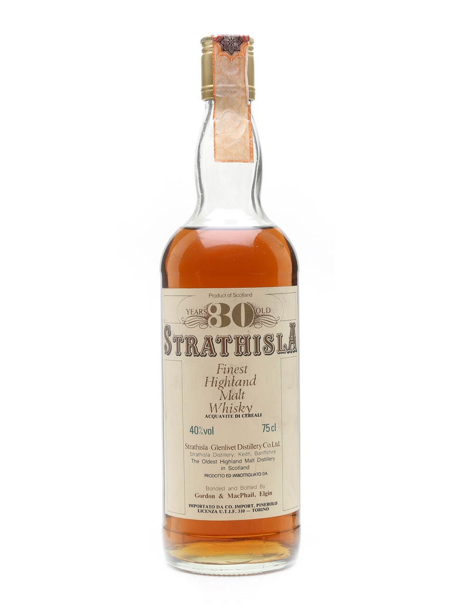 Strathisla 30 Year Old Bottled 1980s - Pinerolo 75cl / 40%