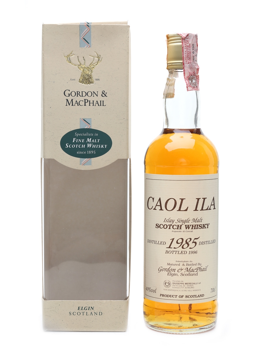 Caol Ila 1985 Bottled 1996 - Giuseppe Meregalli 70cl / 40%