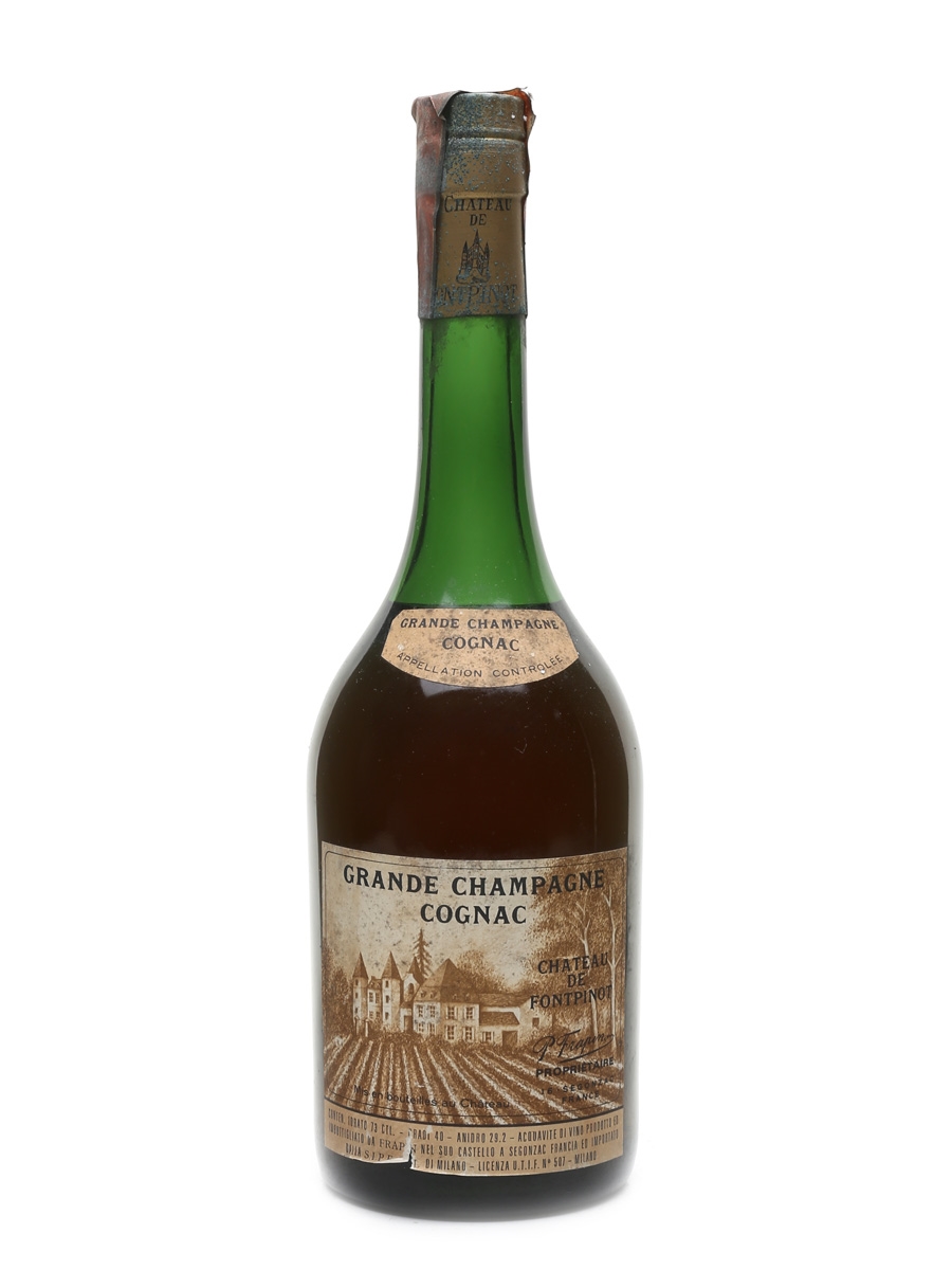 Frapin Chateau De Fontpinot Bottled 1960s - SIPE 73cl / 40%