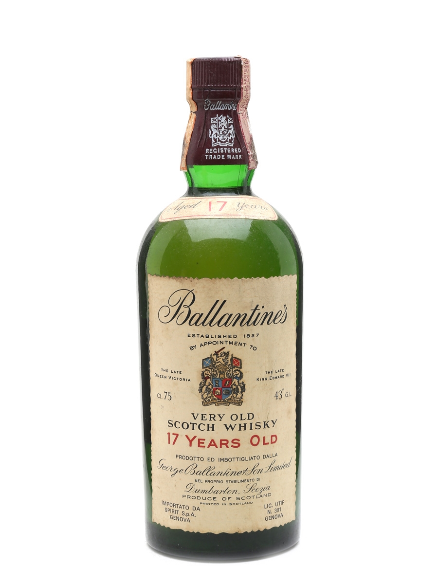 Ballantine's 17 Year Old Bottled 1973 - Spirit 75cl / 43%