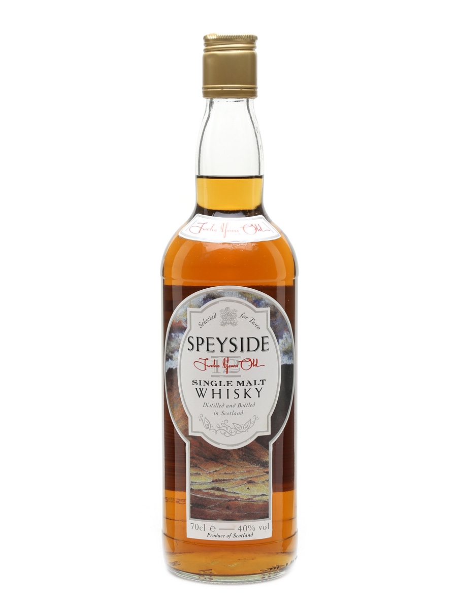 Speyside 12 Year Old Tesco Stores 70cl / 40%