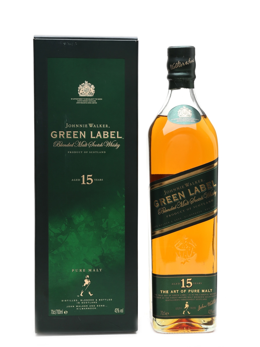 Johnnie Walker Green Label 15 Year Old 70cl / 43%